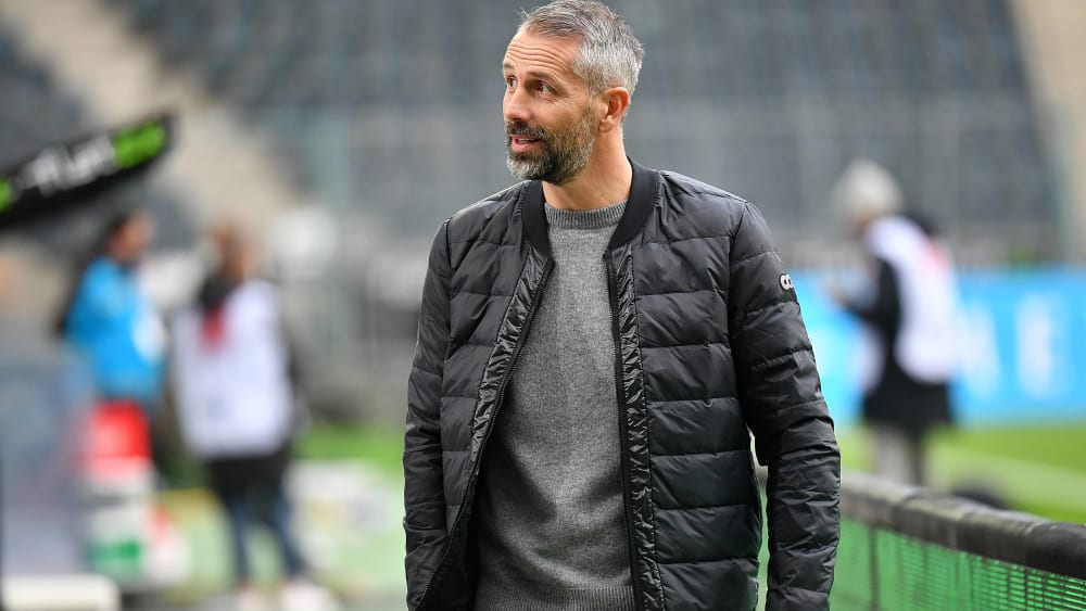 Kassierte gegen Augsburg mit seiner Borussia zum fünften Mal in dieser Saison den Ausgleich erst in den Schlussminuten: Marco Rose.