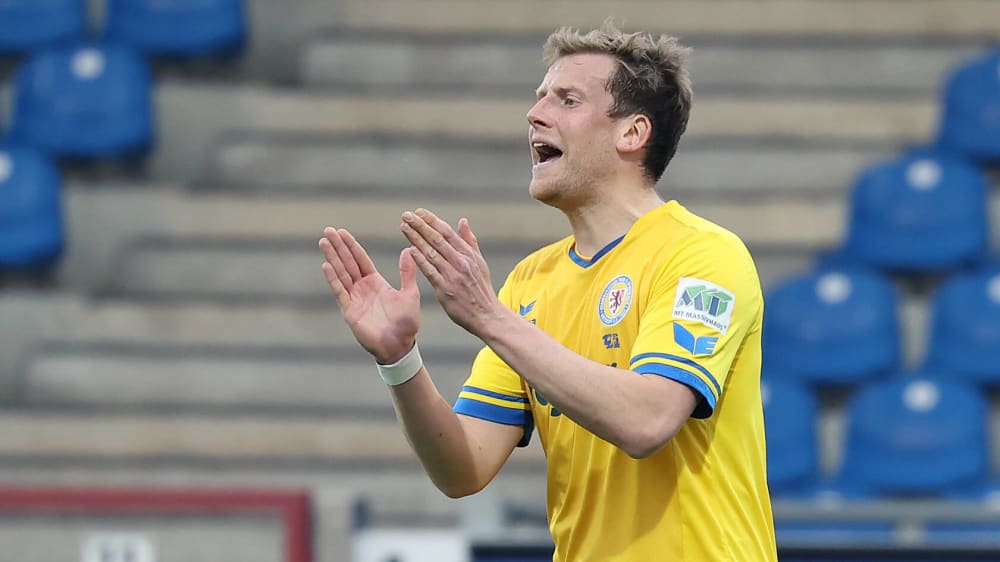 Braunschweigs Verteidiger Brian Behrendt fehlt auch in Düsseldorf.