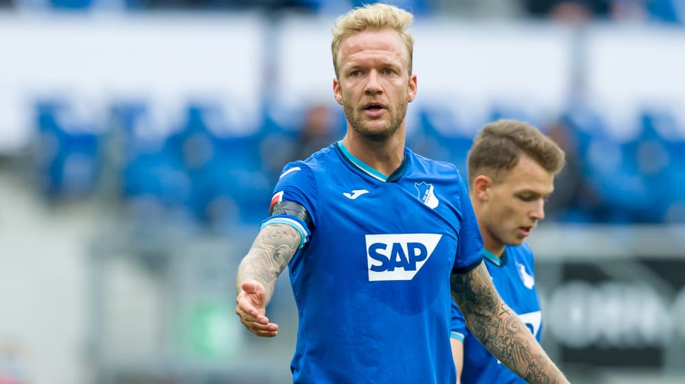 Kevin Vogt nimmt zum dritten Mal im Trikot von 1899 Hoffenheim an einem internationalen Wettbewerb teil.