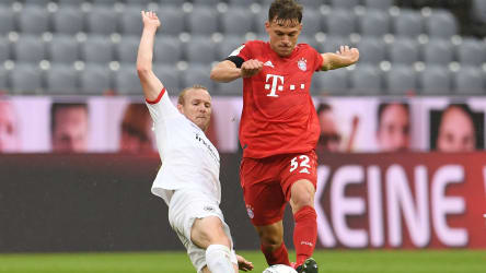 Er hat das Kommando in der Mittelfeldzentrale: Bayerns Joshua Kimmich.