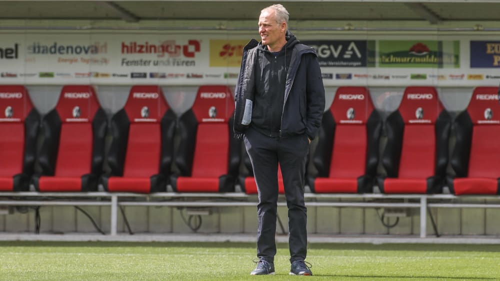 Urlaubsreif: Christian Streich.