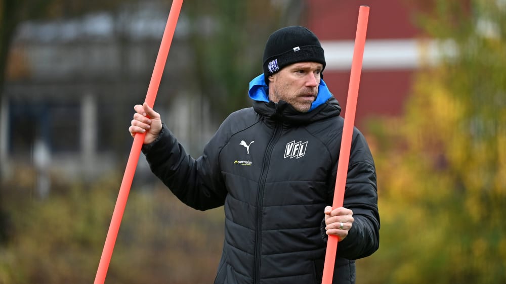 Er fühlt sich wohl beim VfL: Osnabrücks Trainer Marco Grote.