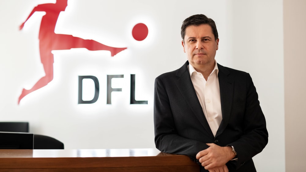 Gedankenansatz Richtung Veränderung: Christian Seifert, der Vorsitzende DFL-Geschäftsführung.