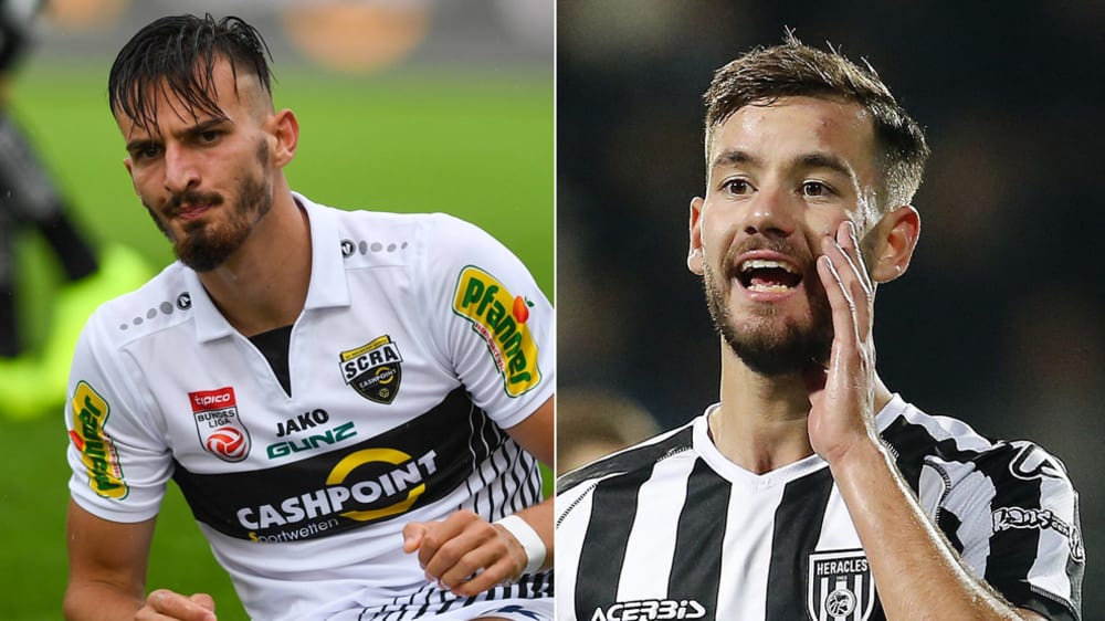 Mergim Berisha und Orestis Kiomourtzoglou
