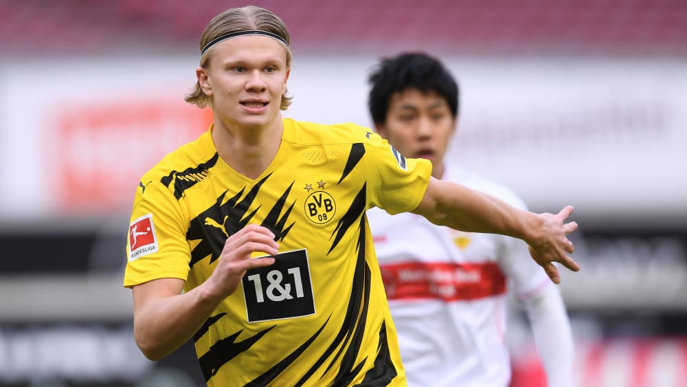 Steht beim BVB noch bis 2024 unter Vertrag: Erling Haaland.