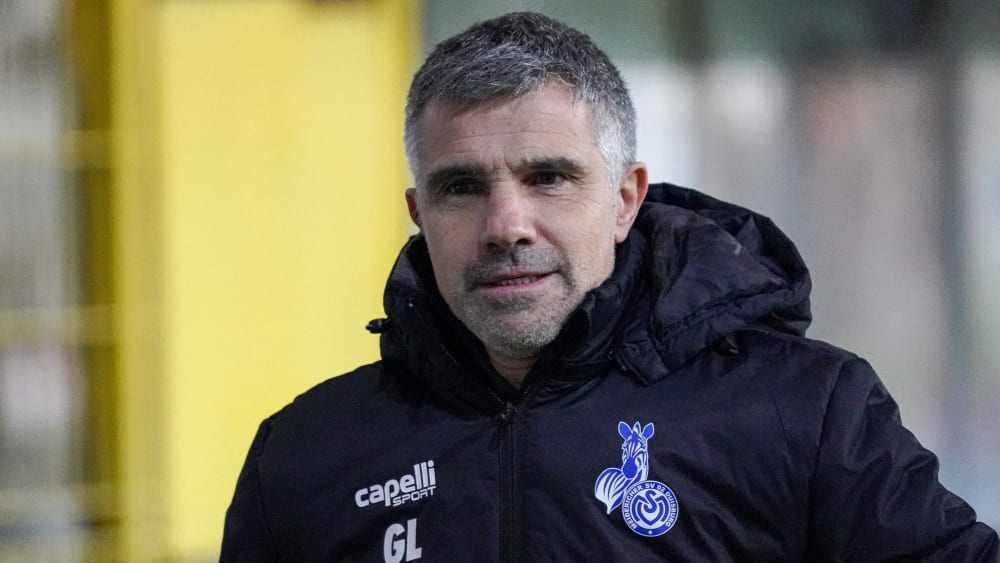 Mit dem Defensivauftritt seiner Mannschaft unzufrieden: MSV-Trainer Gino Lettieri.