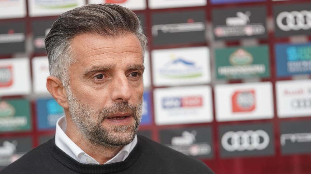 Freut sich über viele Eigengewächse beim FCI: Trainer Tomas Oral.