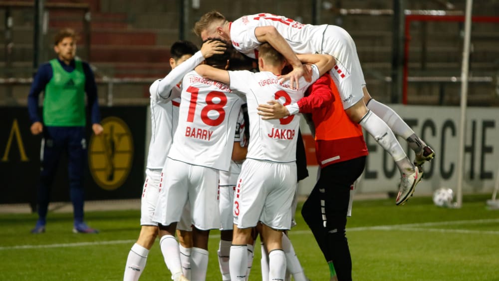 Die Entscheidung: Furkan Kircicek traf in der vorletzten Spielminute zum schlussendlichen 2:0.