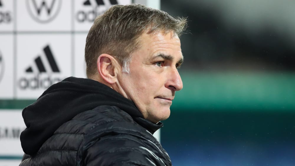 Geisterspiele in der Gruppenphase: U-21-Trainer Stefan Kuntz.