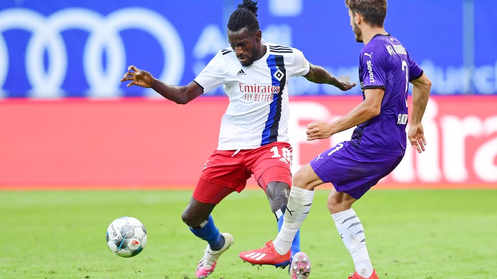 Topspiel des 16. Spieltags: HSV gegen Osnabrück.