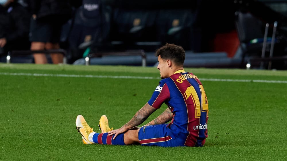 Coutinho Fehlt Barca Monatelang Kicker