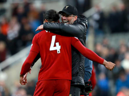 Jürgen Klopp und Virgil van Dijk