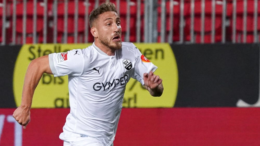 Ein Dynamo im Spiel des SV Sandhausen: Robin Scheu.