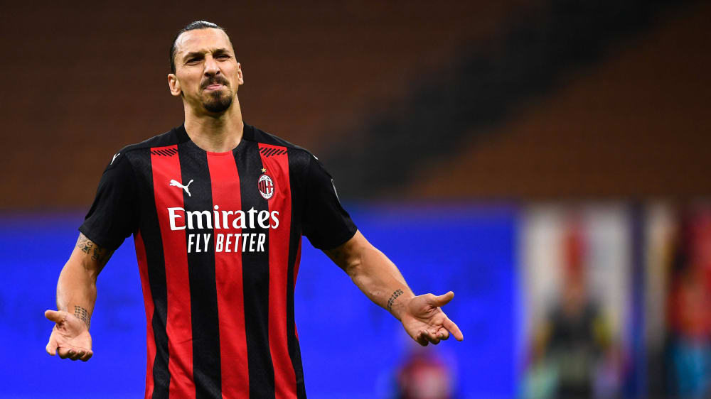 Milan-Angreifer Zlatan Ibrahimovic war im Derby der Matchwinner