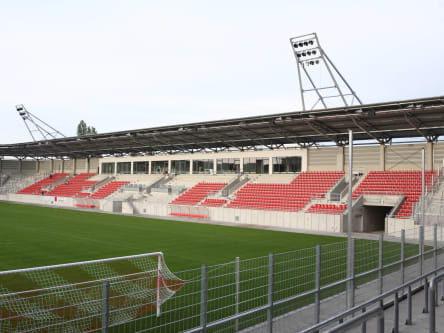 Geisterspieltauglich? Der Erdgas-Sportpark in Halle.