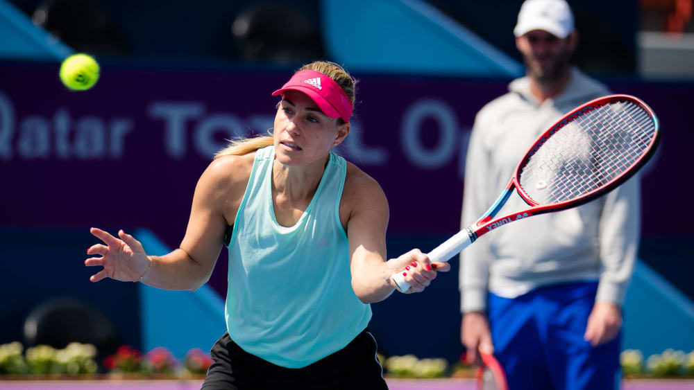 In Doha eine Runde weiter: Angelique Kerber.