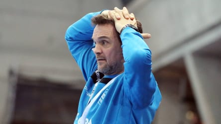 Ein Punkt im ersten Spiel: Frisch-Auf-Coach Markus Baur.