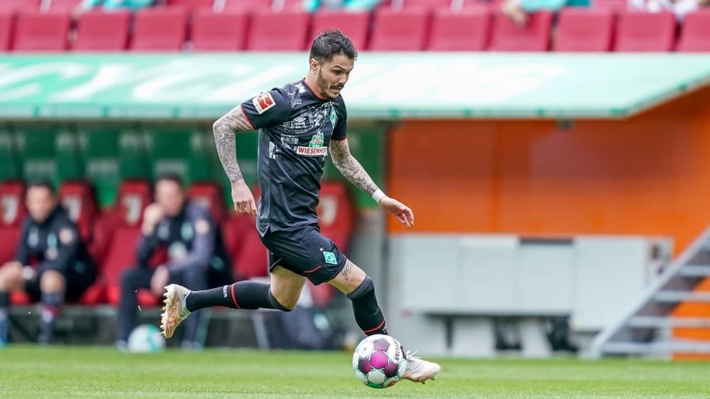 Traf in Augsburg den Pfosten - und formulierte nach dem Spiel deutliche Worte: Leonardo Bittencourt.