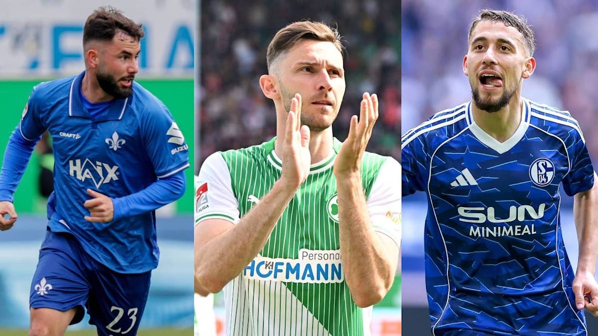 Scheidender Kapitän klar vorne: Die Zweitliga-Profis mit den meisten ...