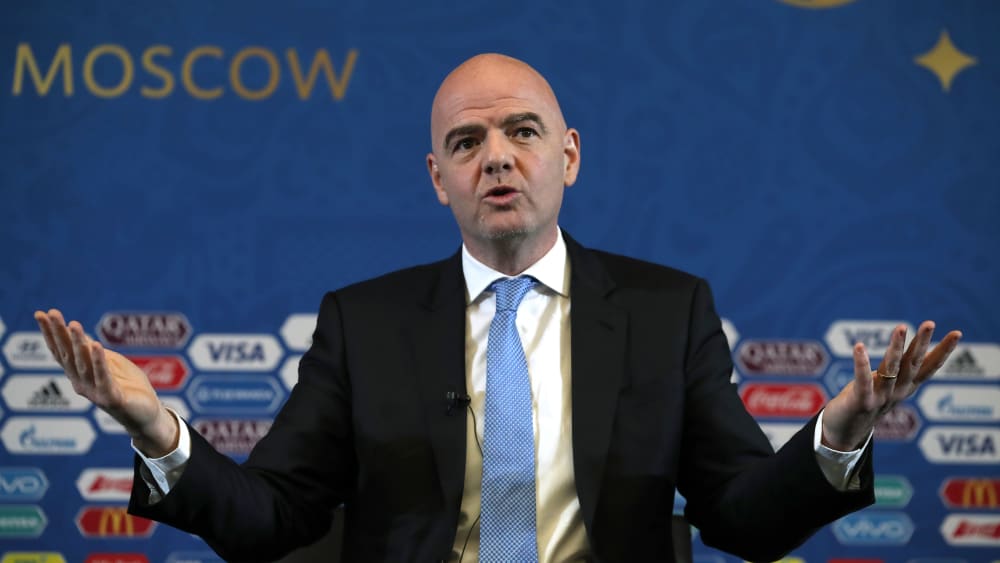 Das Verfahren gegen ihn wurde bereits wieder eingestellt: FIFA-Präsident Gianni Infantino.