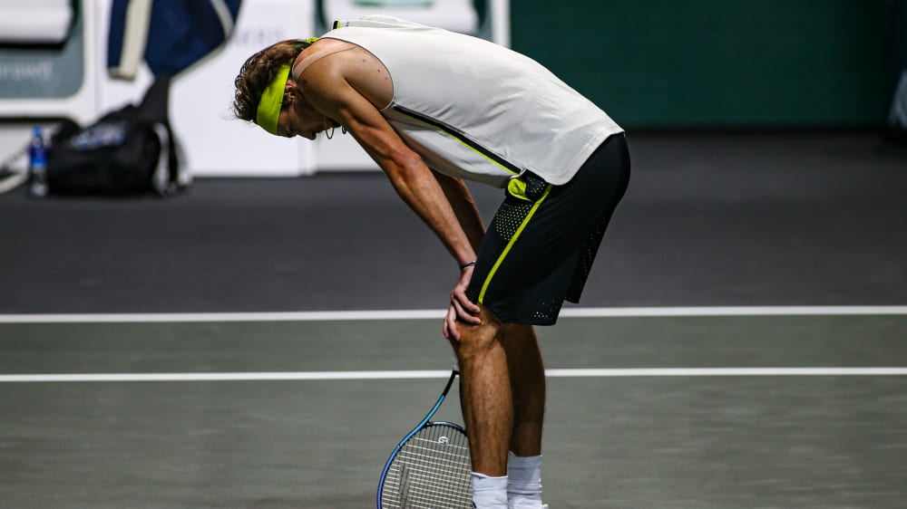 Verlor in Rotterdam zum Auftakt gegen den Singapur-Finalisten Alexander Bublik: Alex Zverev.
