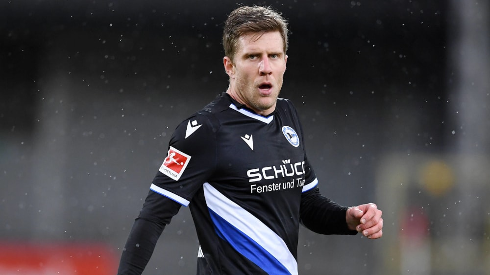Bielefelds Sven Schipplock will erst mit der Arminia die Klasse halten und dann 200 Bundesligaspiele ins Visier nehmen.