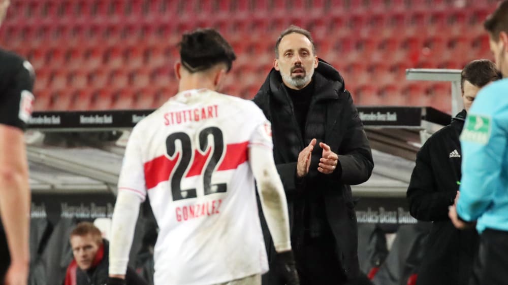 Muss seine schärfsten Waffen auf der Alm ersetzen: VfB-Coach Pellegrino Matarazzo.