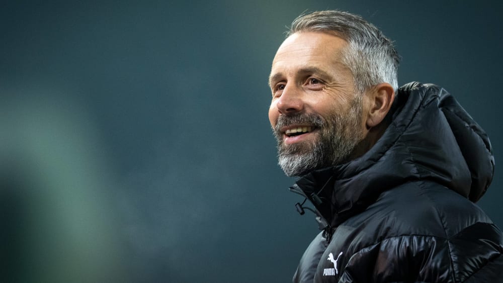 Hat ein 4:1 gegen Schalke notiert - und das Zustandekommen hinterher erklärt: Gladbachs Trainer Marco Rose.