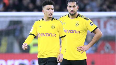 Jadon Sancho und Emre Can sind Spieler bei Borussia Dortmund.