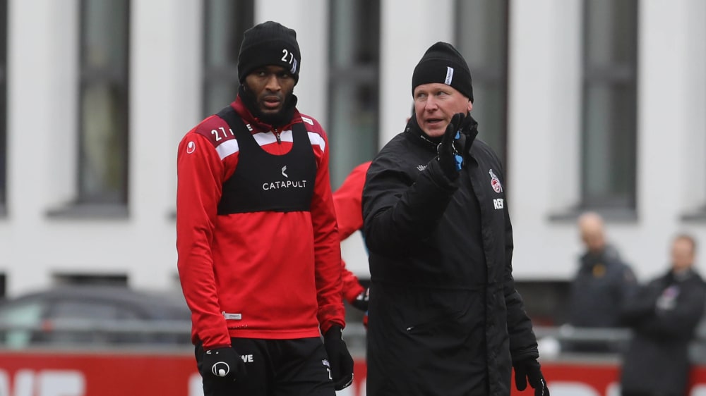 "Der Junge tut mir leid": Markus Gisdol (r.) über Anthony Modeste.