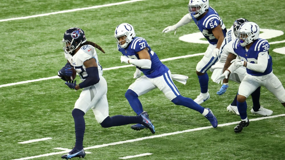 Derrick Henry ist Running Back bei den Tennessee Titans.