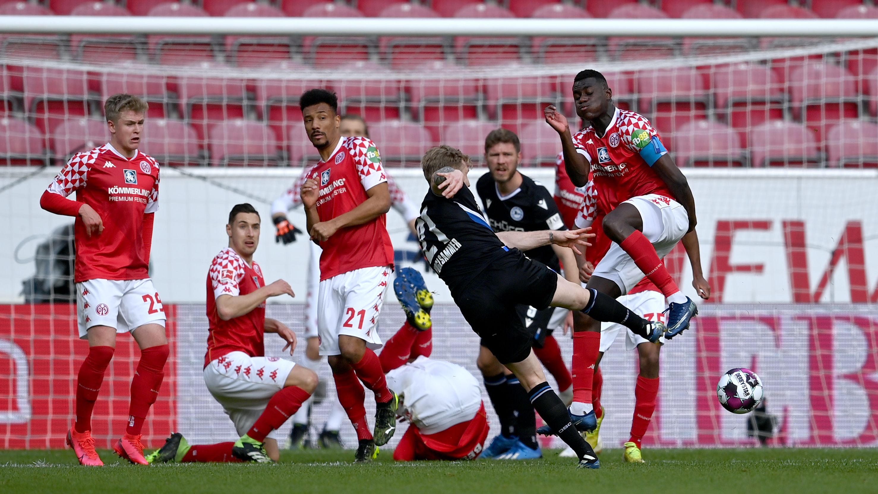Arminia Bielefeld Voglsammers Premiere beschert DSC Remis in Mainz kicker