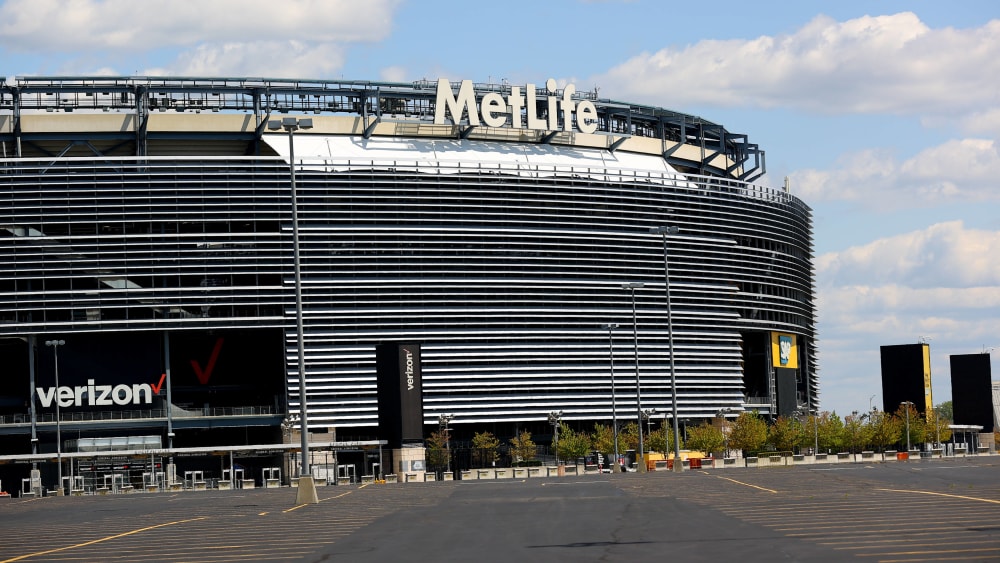 Das MetLife Stadium steht in East Rutherford, New Jersey.