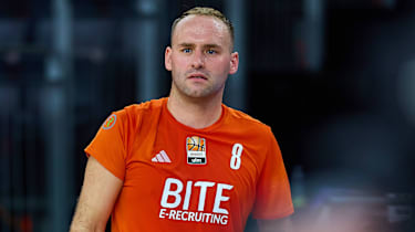Portrait, Portraet, Freisteller von Devin Schmidt (ratiopharm ulm, 08) GER, Ratiopharm Ulm vs. Wuerzburg Baskets, Basketball, 1. Bundesliga, 3. Spieltag, Spielzeit 2026 2027, 27.09.2026 GER, Ratiopharm Ulm vs. Wuerzburg Baskets, Basketball, 1. Bundesliga, 3. Spieltag, Spielzeit 2026 2027, 27.09.2026 Neu-Ulm *** Portrait, Cutout by Devin Schmidt, Ratiopharm Ulm, 08 GER, Ratiopharm Ulm vs. Würzburg Baskets, Basketball, 1st Bundesliga, Matchday 3, 2026-2027 Season, September 27, 2026 GER, Ratiopharm Ulm vs. Würzburg Baskets, Basketball, 1st Bundesliga, Matchday 3, 2026-2027 Season, September 27, 2026 Neu Ulm Copyright: xEibner-Pressefoto GeraldxOelze-dexStoppanyx EP_ODS