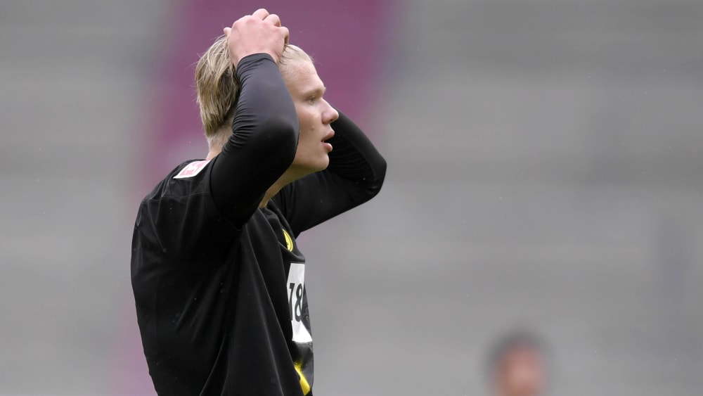 Erling Haaland ist Stürmer beim BVB.