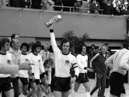 Franz Beckenbauer & Co. holten sich 1974 den WM-Titel.