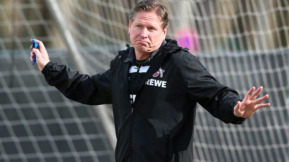 Hat das Duell mit Bayern vor der Brust - und viele Verletzte im Kölner Lazarett: FC-Coach Markus Gisdol.