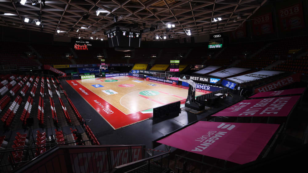 In den Audi Dome und die anderen Hallen dürfen jetzt wieder Zuschauer rein.