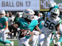 Malik Willis in einem NFL-Spiel für die Miami Dolphins