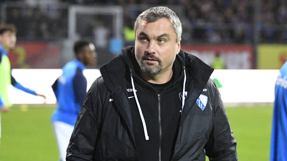 "Ich erwarte, dass die Mannschaft die Zweikämpfe auch gegen Nürnberg zu 100 Prozent angeht": VfL-Trainer Thomas Reis.