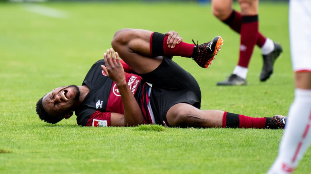 Nürnbergs Virgil Misidjan kommt weiter nicht auf die Beine.
