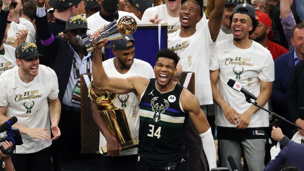 Auch nicht in den Play-offs, auch nicht in den Finals: Giannis Antetokounmpo war nicht zu stoppen.