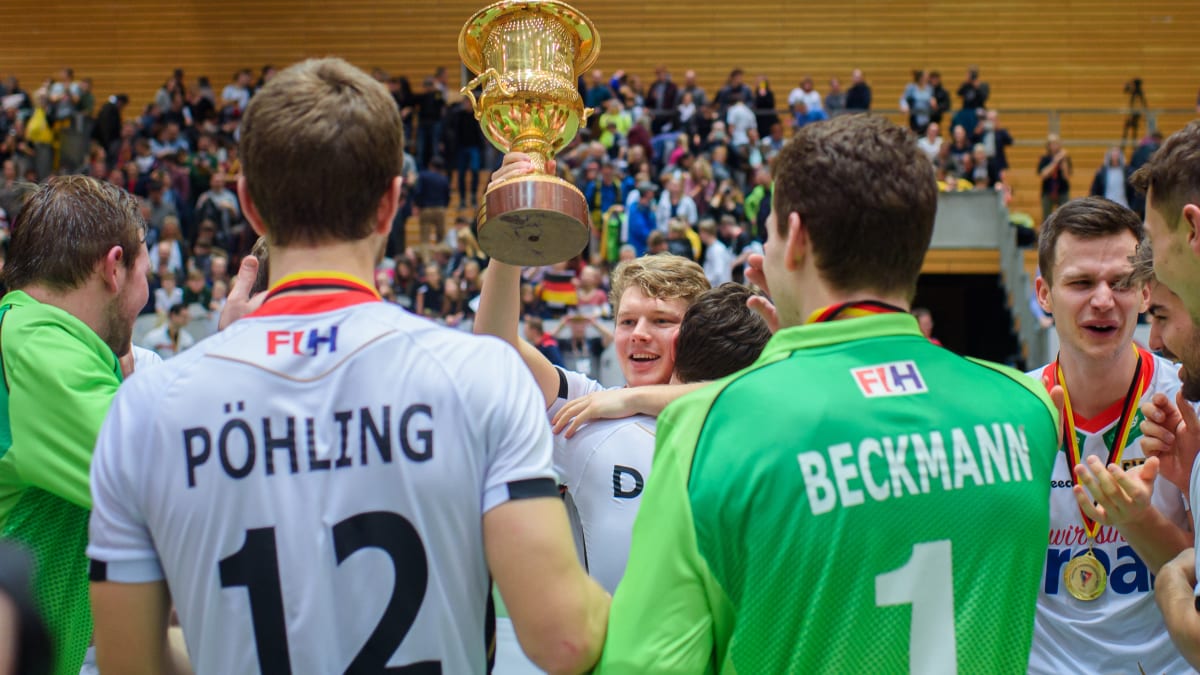 Deutschland Zum 16 Mal Hallenhockey Europameister Kicker