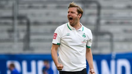 Später Aufschwung in Bremen: Trainer Florian Kohfeldt denkt von "Endspiel" zu "Endspiel".