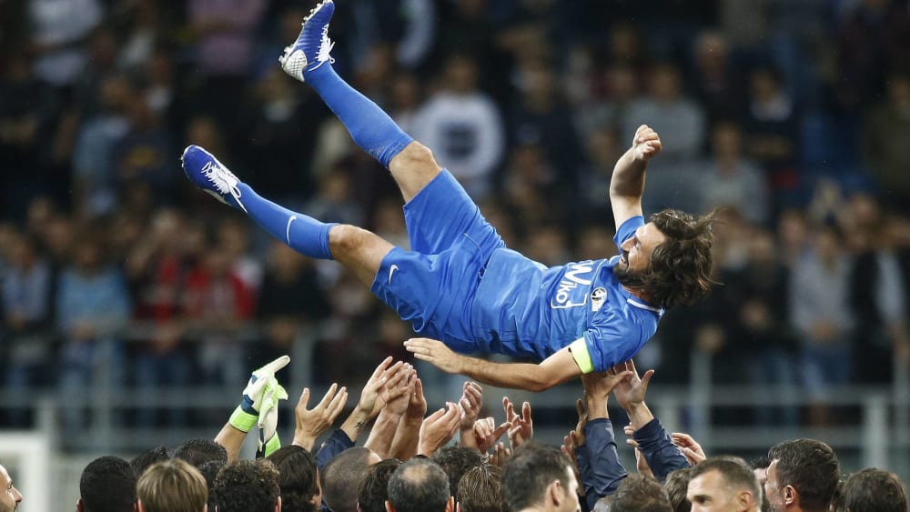 Andrea Pirlo ist als Spieler von Juve verabschiedet worden - und nun als Trainer der Alten Dame zurückgekehrt.