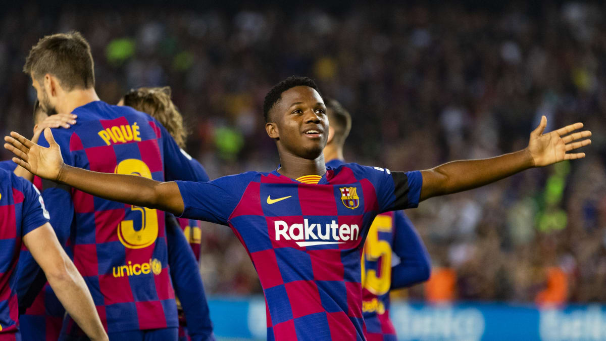 Es Ist Nicht Normal Barcelonas Youngster Ansu Fati Startet Durch Kicker