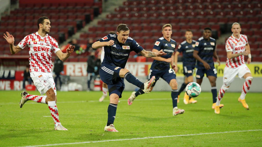 Im Nachschuss verwandelt: Max Kruse bei seinem 2:1 für Union.