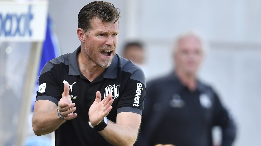 Osnabrücks Trainer Marco Grote zeigt sich vor dem Niedersachsenduell angriffslustig.