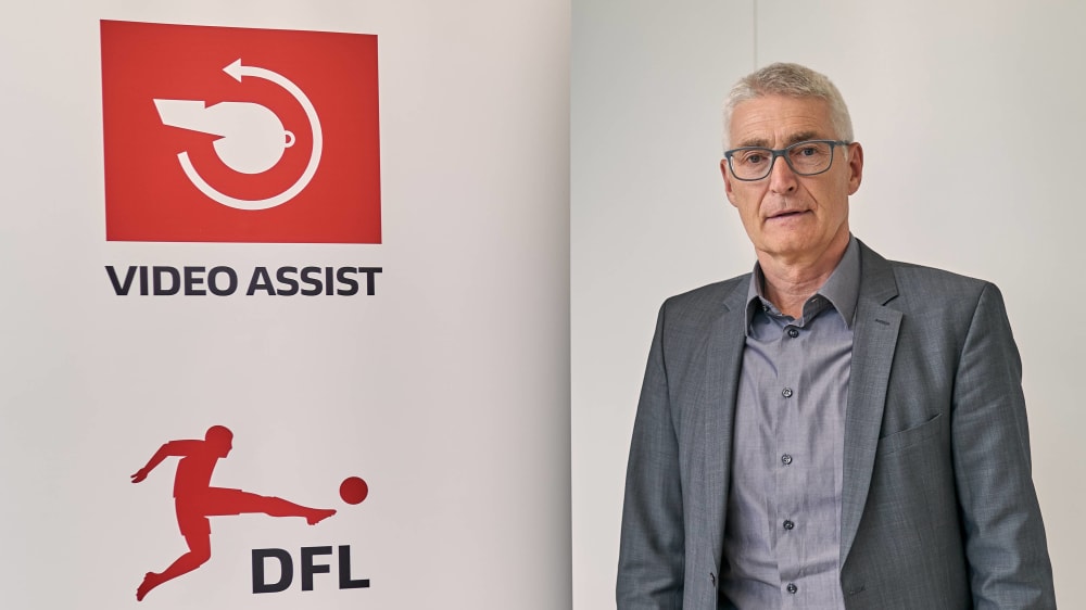 Lutz-Michael Fröhlich, der Chef der Sportlichen Leitung der DFB-Elite-Schiedsrichter.