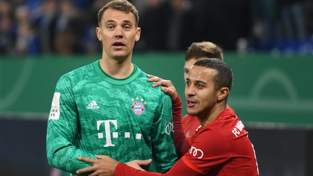 Manuel Neuer sieht Thiago im defensiven Mittelfeld gut aufgehoben